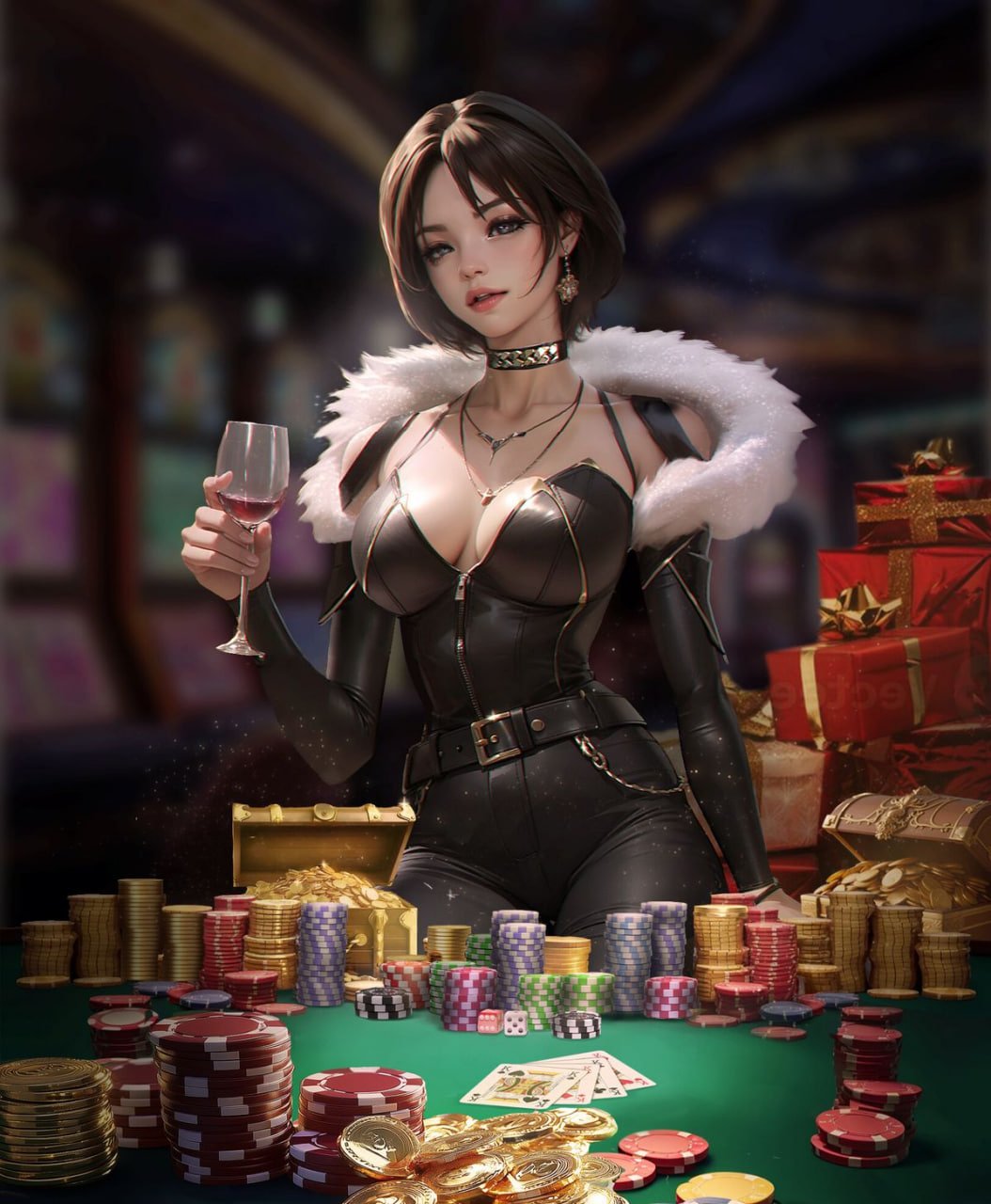 iwet App ၌ Slots ဂိမ်းများကို Mobile Phone တွင် ကစားနေသောမြင်ကွင်း